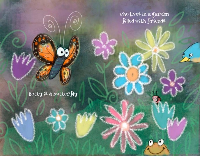 Illustration from "Pretty Betty Butterfly"