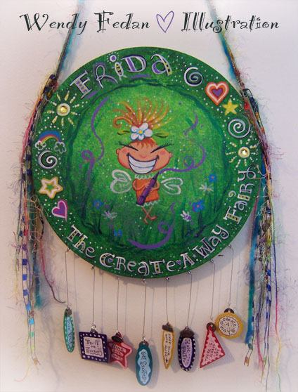 Finished product: Meet Frida, the Create-A-Way Fairy!
